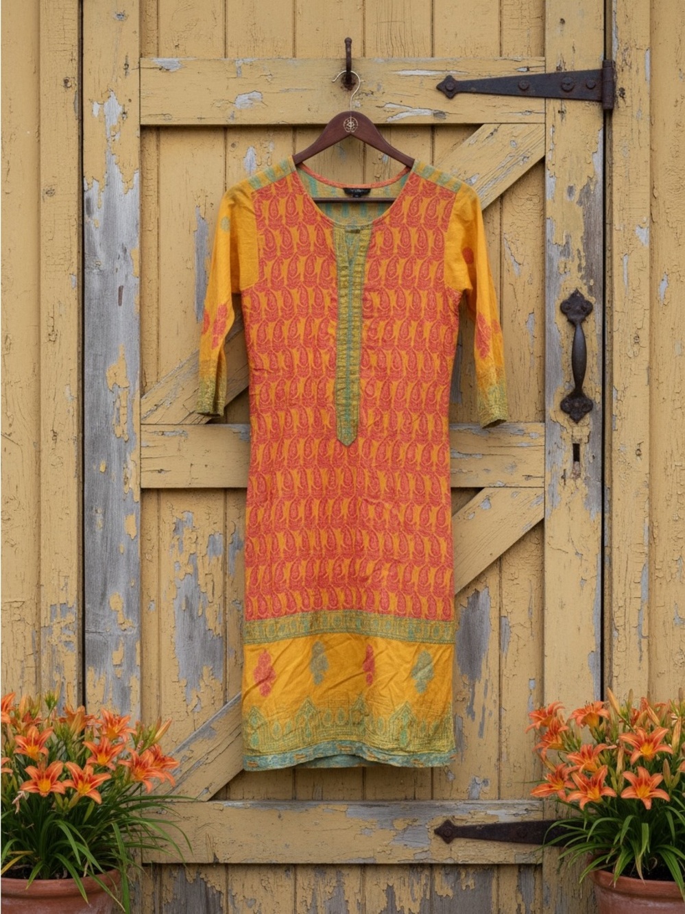 Thredz cotton sari